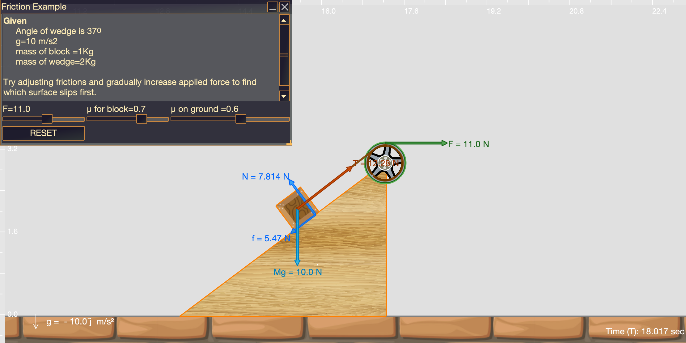 Static and Kinetic Friction