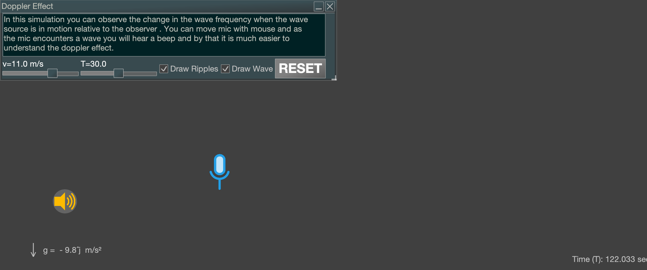 Doppler Effect Simulation
