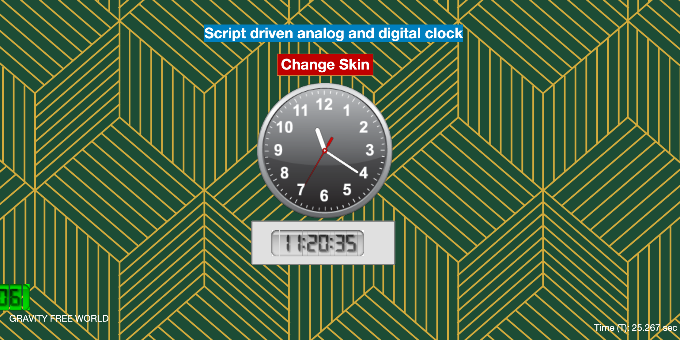 Analog Clock