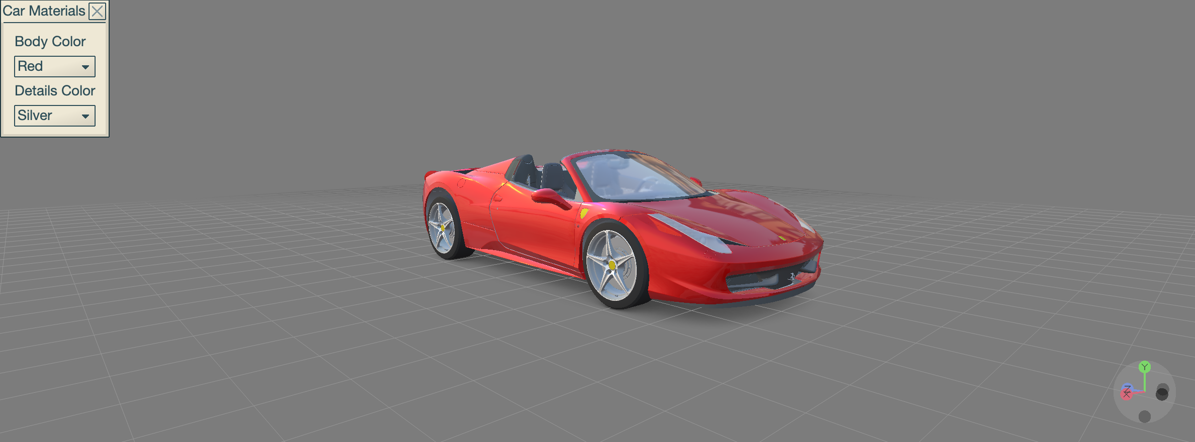 Ferrari Car Demo